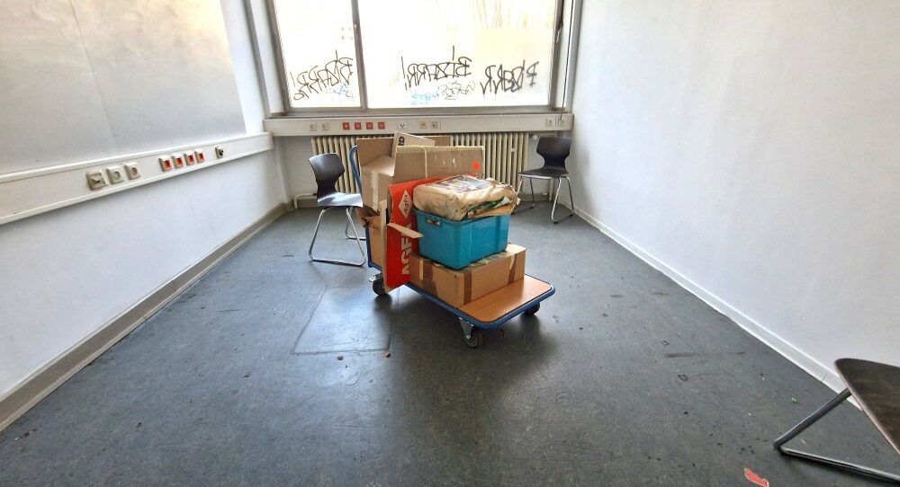 Ansicht des leeren Atelier 16